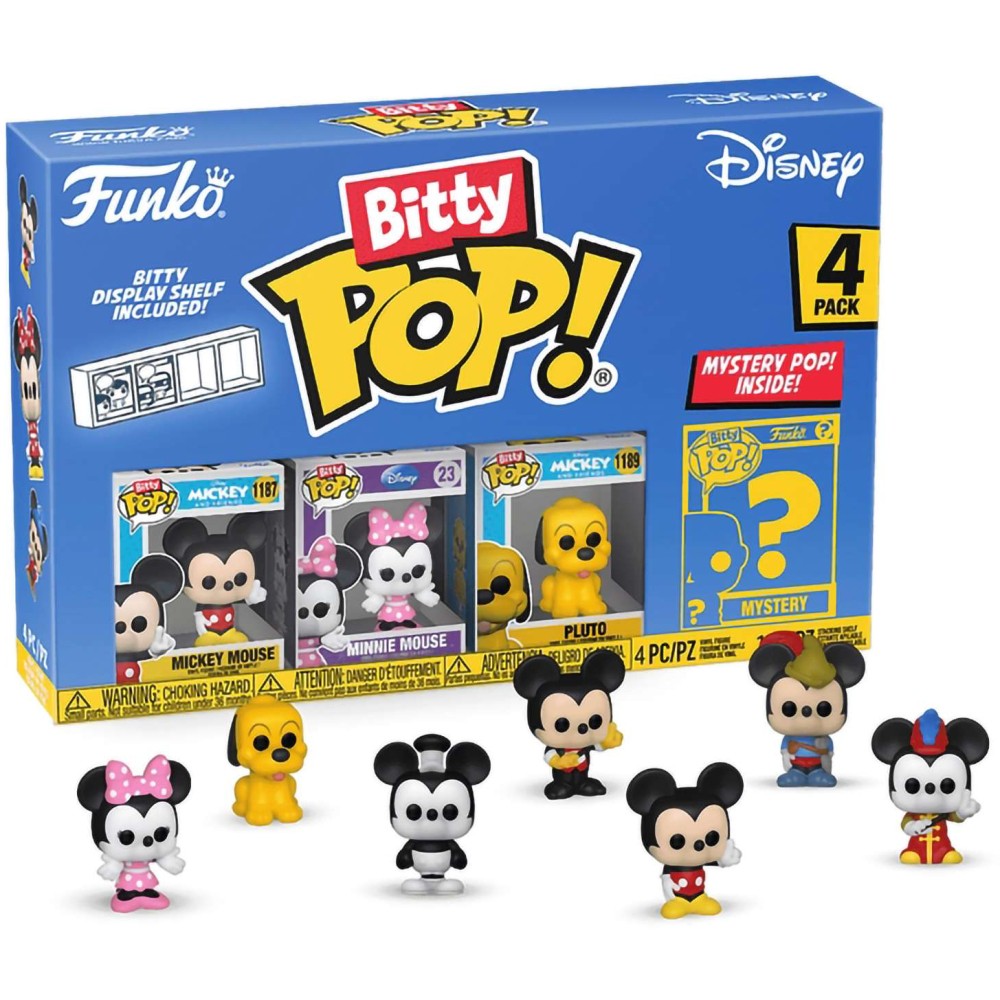 

Фигурка Funko Bitty POP! Disney Disney Classic Mickey Mystery 4PK 71319