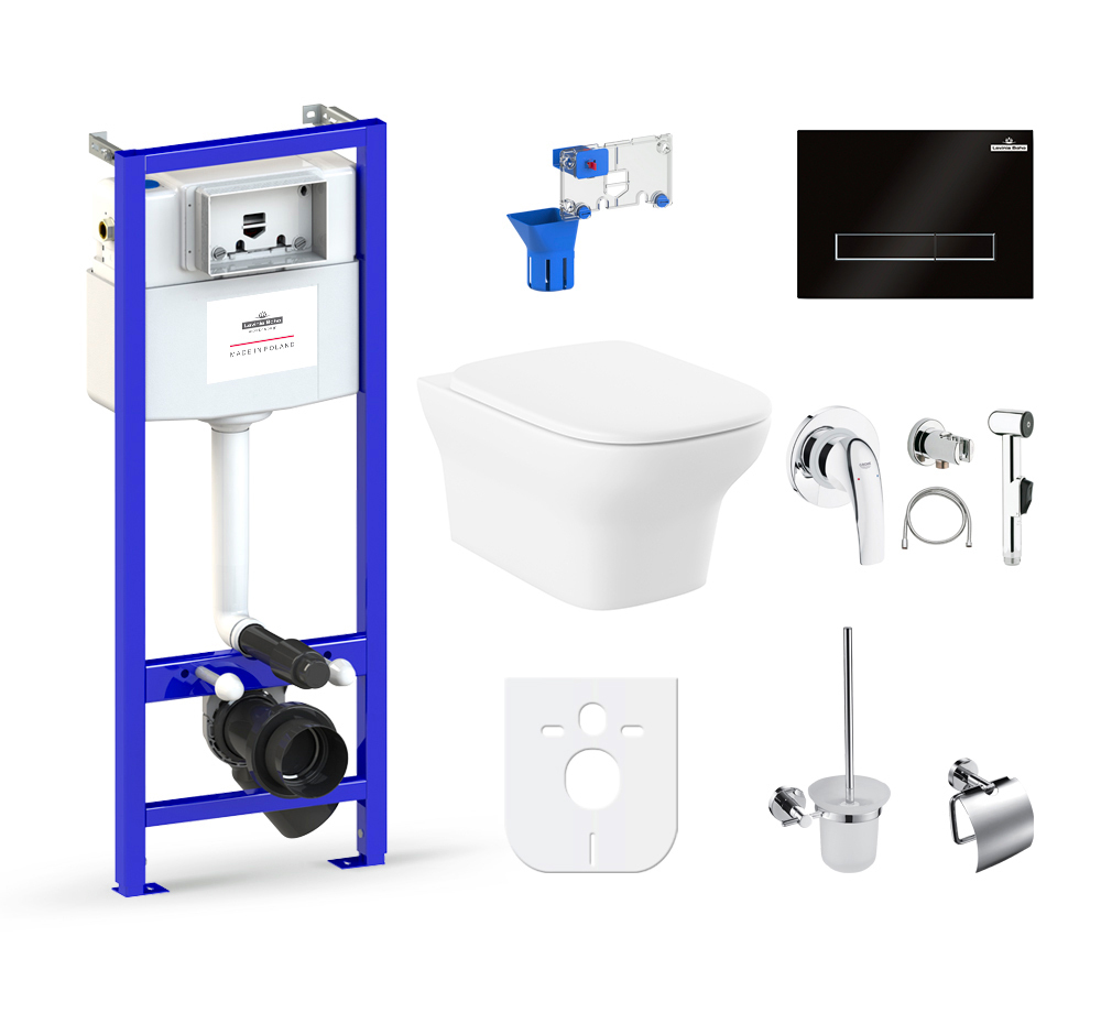 

Комплект 10 в 1 Lavinia Boho Bristol Rimless 98010178, премиум со стеклянной клавишей