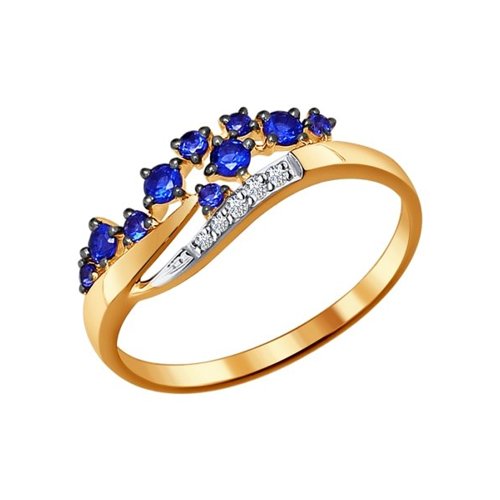 

Кольцо из красного золота с бриллиантом р. 16 SOKOLOV Diamonds 6012044, 6012044