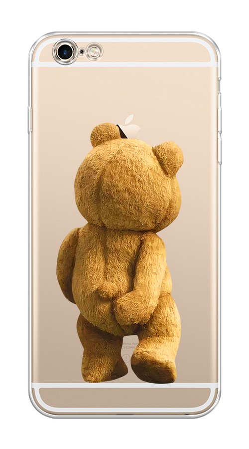 

Чехол на Apple iPhone 6 Plus/6S Plus "Медвежья спина", Коричневый;прозрачный, 10550-1