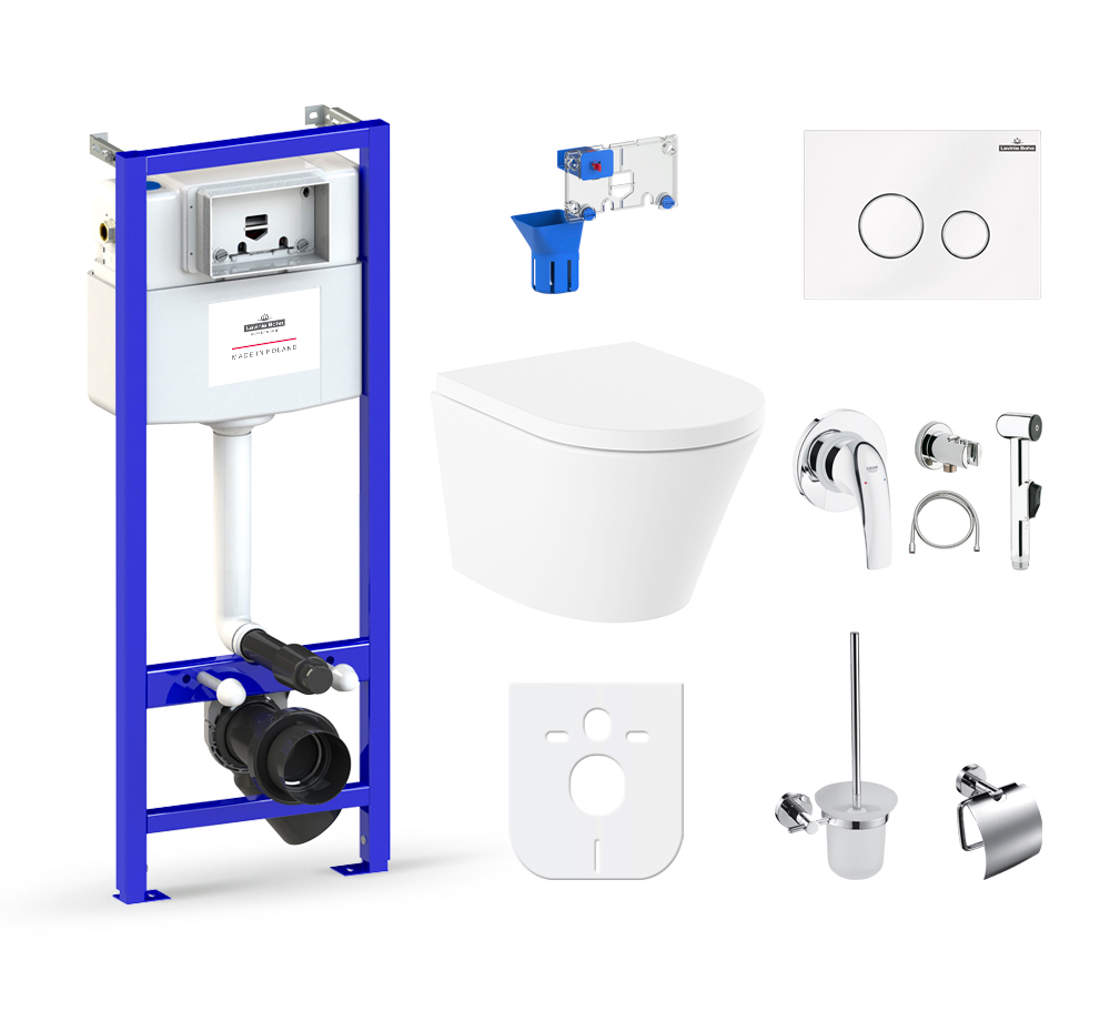 

Комплект 10 в 1 Lavinia Boho Biore Rimless 98010167, премиум со стеклянной клавишей