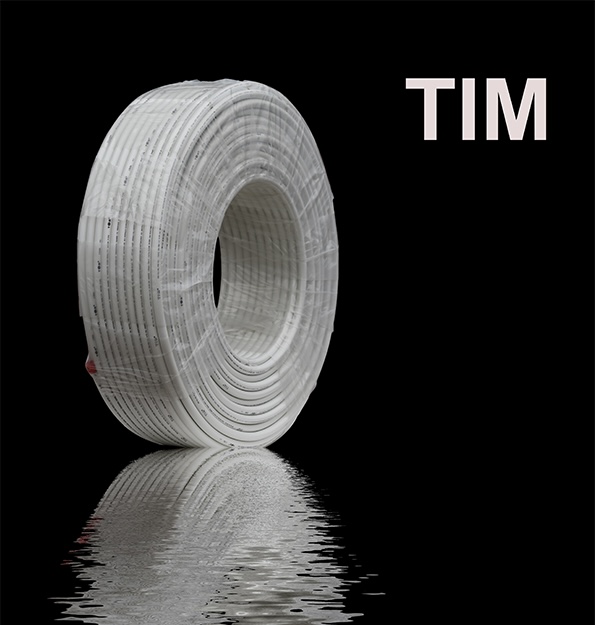 

Труба металлопластиковая TIM бесшовная 16х2.0 отрезок 50 метров, Белый, MetalTim