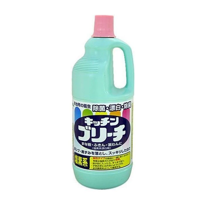 Моющее и отбеливающее средство Mitsuei для кухни для посуды, текстиля, поверхностей 1,5л
