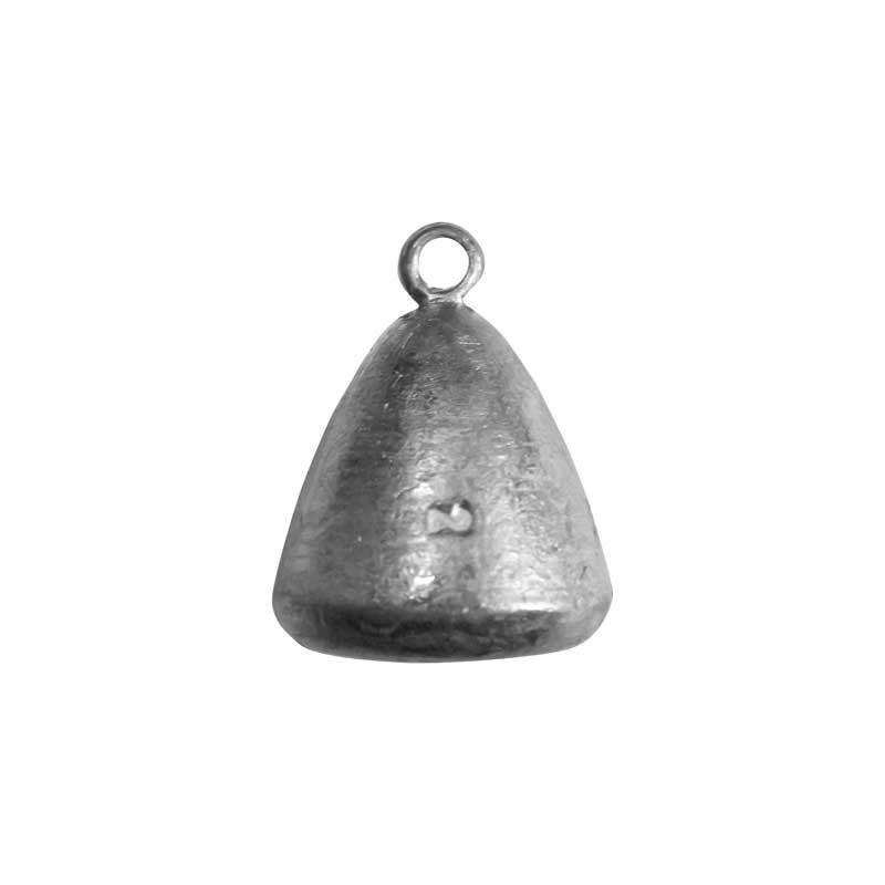 

Груз для рыбалки "Колокол"28.0g (25 / 25 штук в упаковке / 21), Серебристый, Колокол