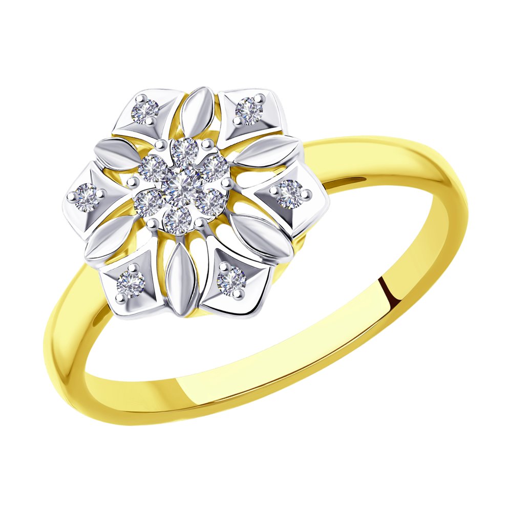 

Кольцо из желтого золота с бриллиантом р.  Diamant 53-210-00529-1, 53-210-00529-1