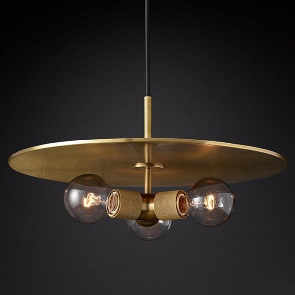 

Imperiumloft Rh Utilitaire Disk Triple Pendant 40.2339