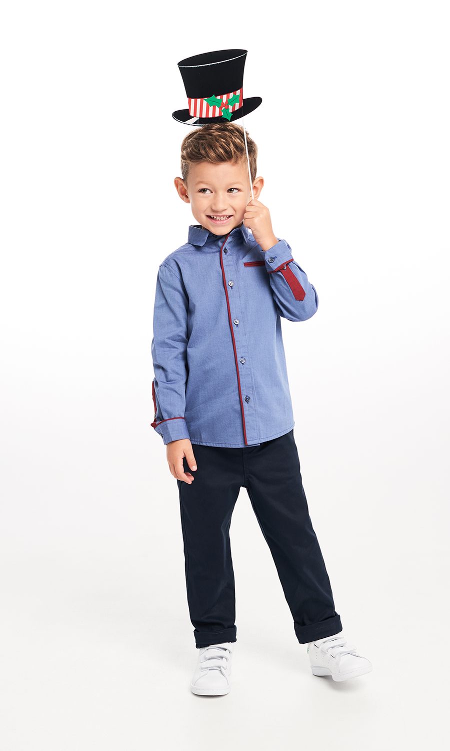 Брюки детские Infunt 911107006 темно-синий, 98