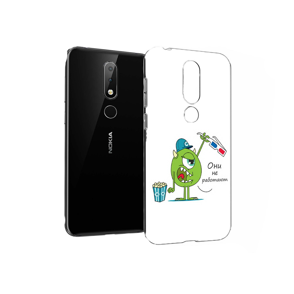 

Чехол MyPads Tocco для Nokia X6 Очки не работают (PT115295.99.129), Прозрачный, Tocco