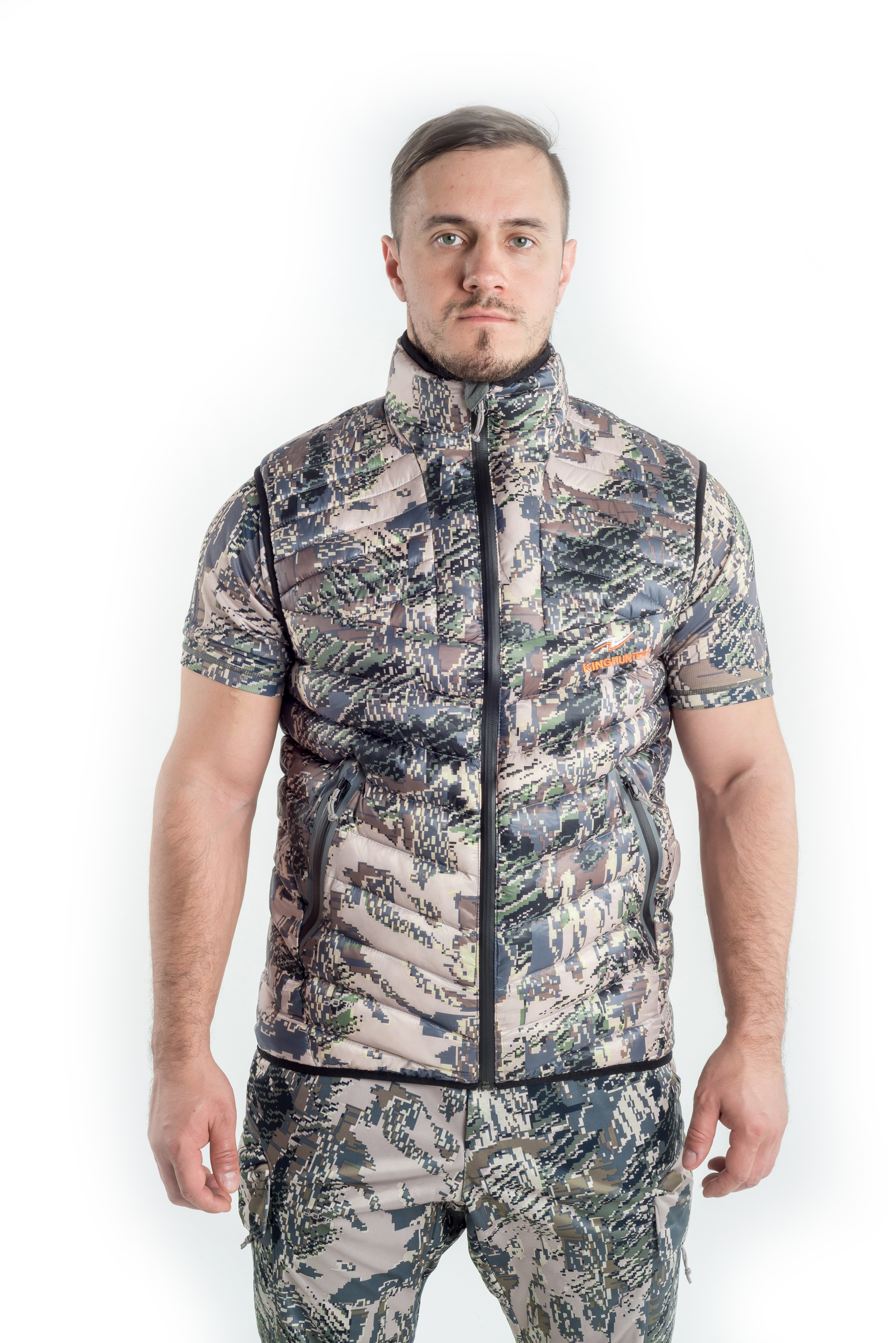 фото Жилет king hunter warm (camo gray l)