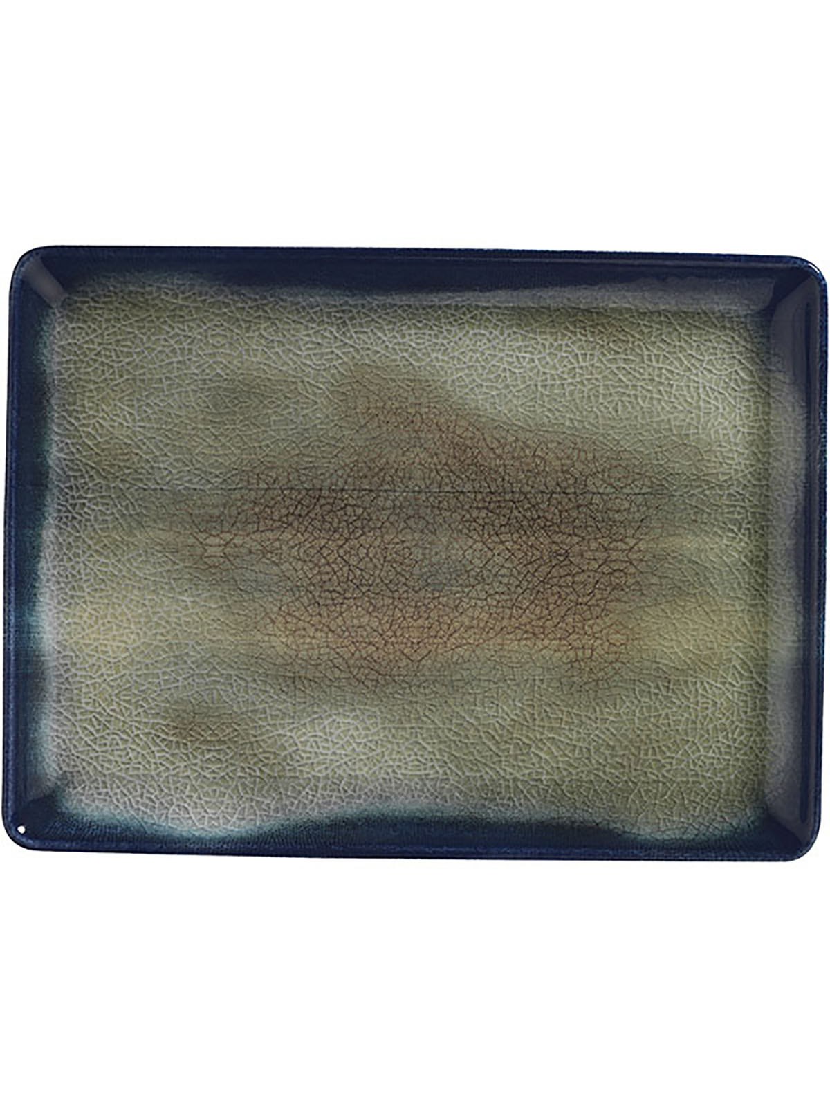 

Тарелка сервировочная KUTAHYA Nanocream Dark Blue фарфор 23x17 см темно-синий