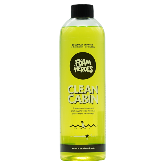 

Слабощелочной состав для химчистки салона Foam Heroes Clean Cabin 500мл