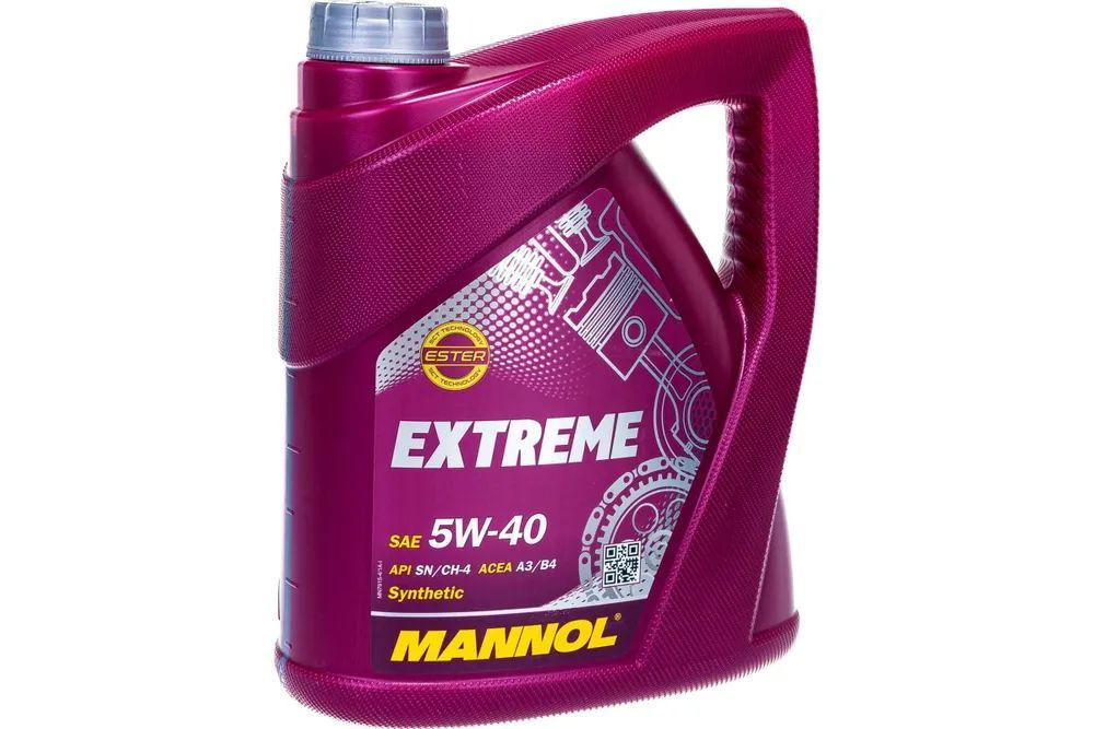 

Моторное масло Mannol Extreme 5w40 SN/CF 5л