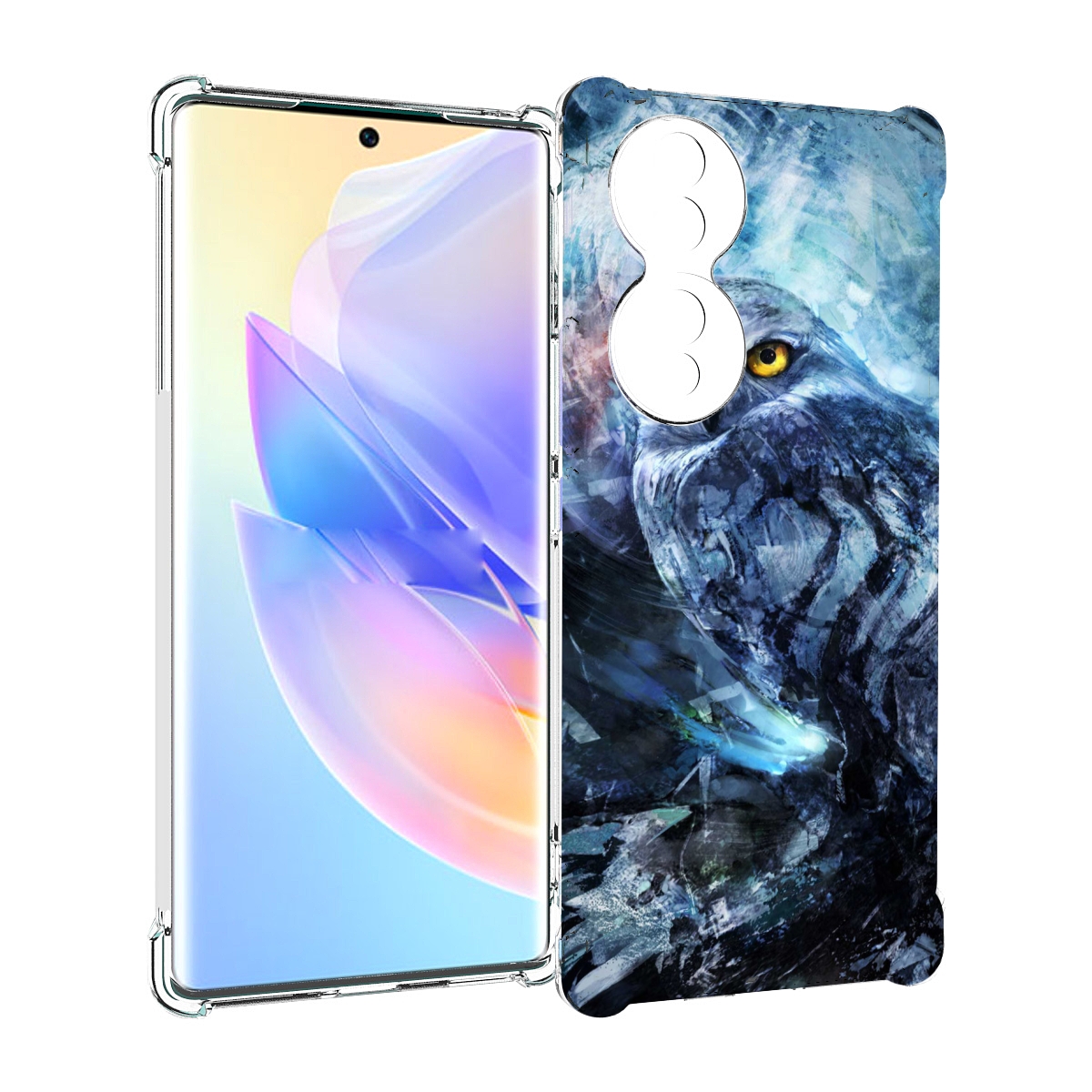 

Чехол MyPads замороженная-сова для Honor 70, Прозрачный, Tocco