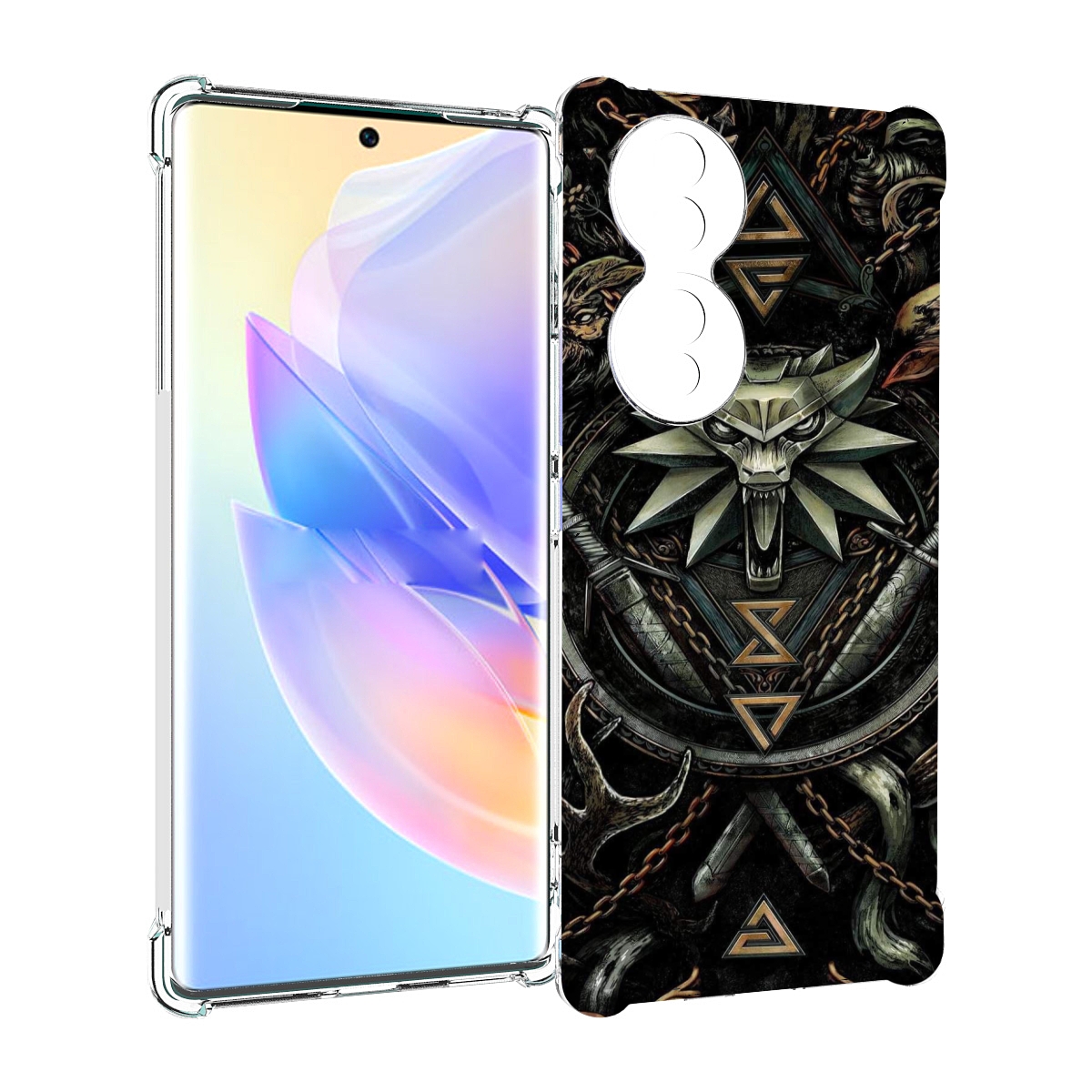 

Чехол MyPads загружено для Honor 70, Прозрачный, Tocco