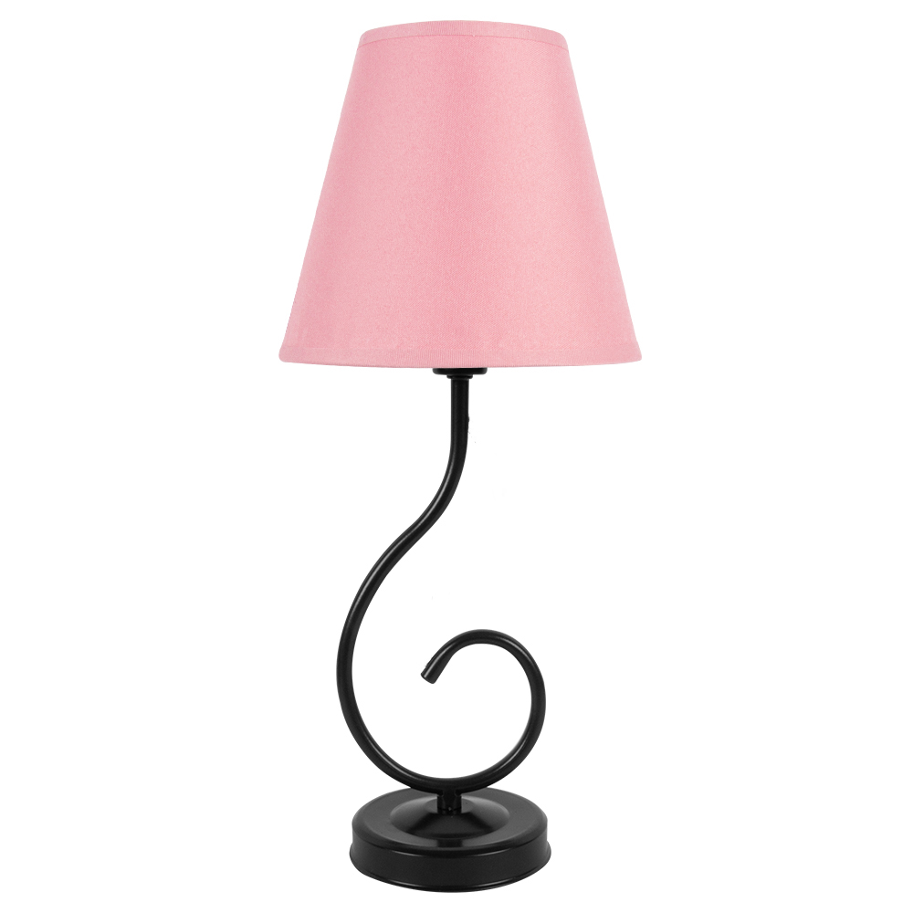 

Светильник настольный 21 век с абажуром 220V 15W E14 40326 DARK PINK