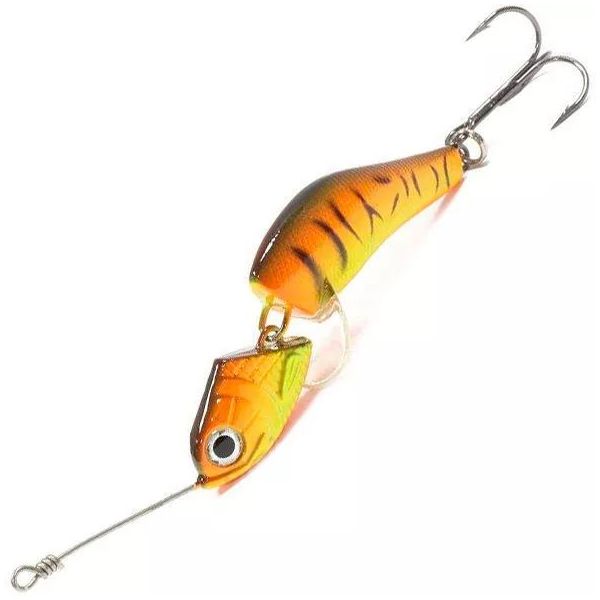 

Воблер Wake Jigwobbler 29 г, 80 мм, fire tiger, 1 шт., Оранжевый;черный, Jigwobbler