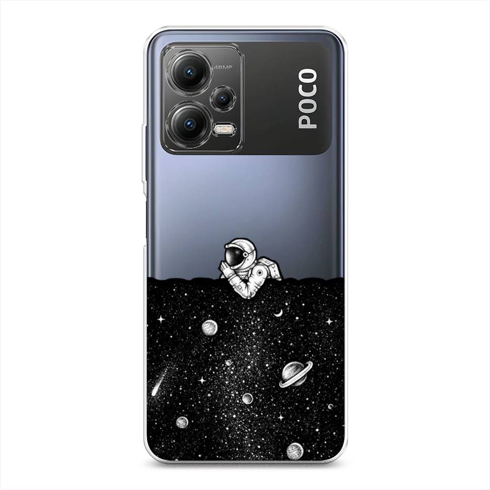 

Чехол Awog на Poco X5 5G "Космический сон", Серый, 317950-4