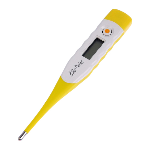 Термометр электронный Little Doctor LD-302, влагозащитный, гибкий корпус, память