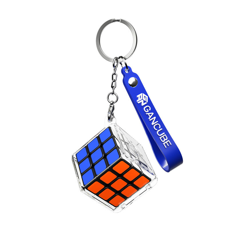 Кубик Рубика брелок GAN 328 Keychain Cube black кубик рубика самый маленький в мире 3х3 cubelab 1 cm black