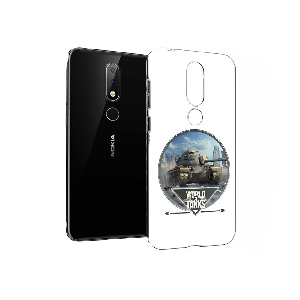 

Чехол MyPads Tocco для Nokia X6 Мир танков (PT115295.99.119), Прозрачный, Tocco