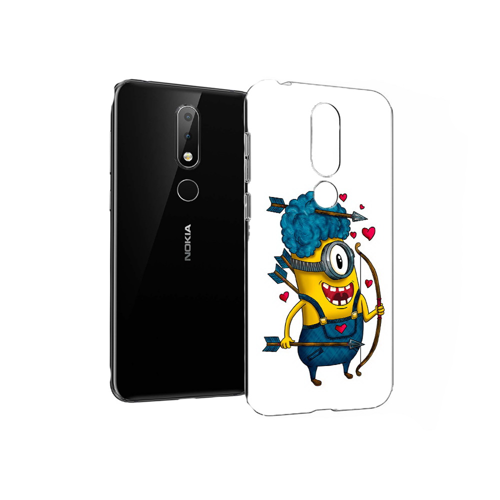 

Чехол MyPads Tocco для Nokia X6 Миньон купидон (PT115295.99.117), Прозрачный, Tocco
