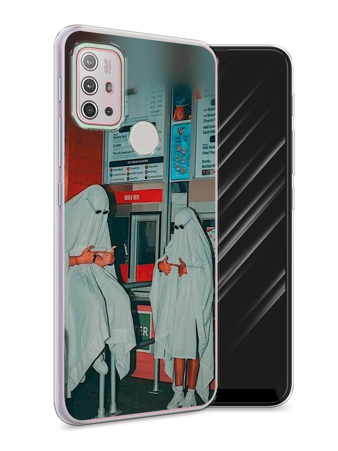 

Чехол Awog на Lenovo K13 Note/Motorola Moto G10/G20/G30 "Chillin Killin", Разноцветный, 242150-9