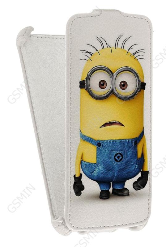 

Чехол Armor Case для Alcatel One Touch Idol 3 Дизайн 10, Белый