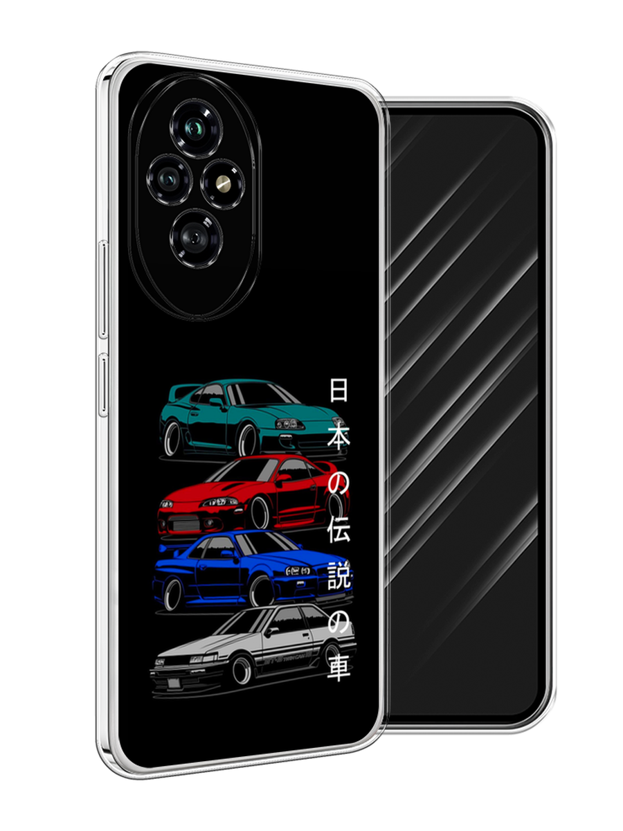 

Чехол Awog на Honor 200 "JDM Legend cars", Зеленый;красный;синий, 6124750-1