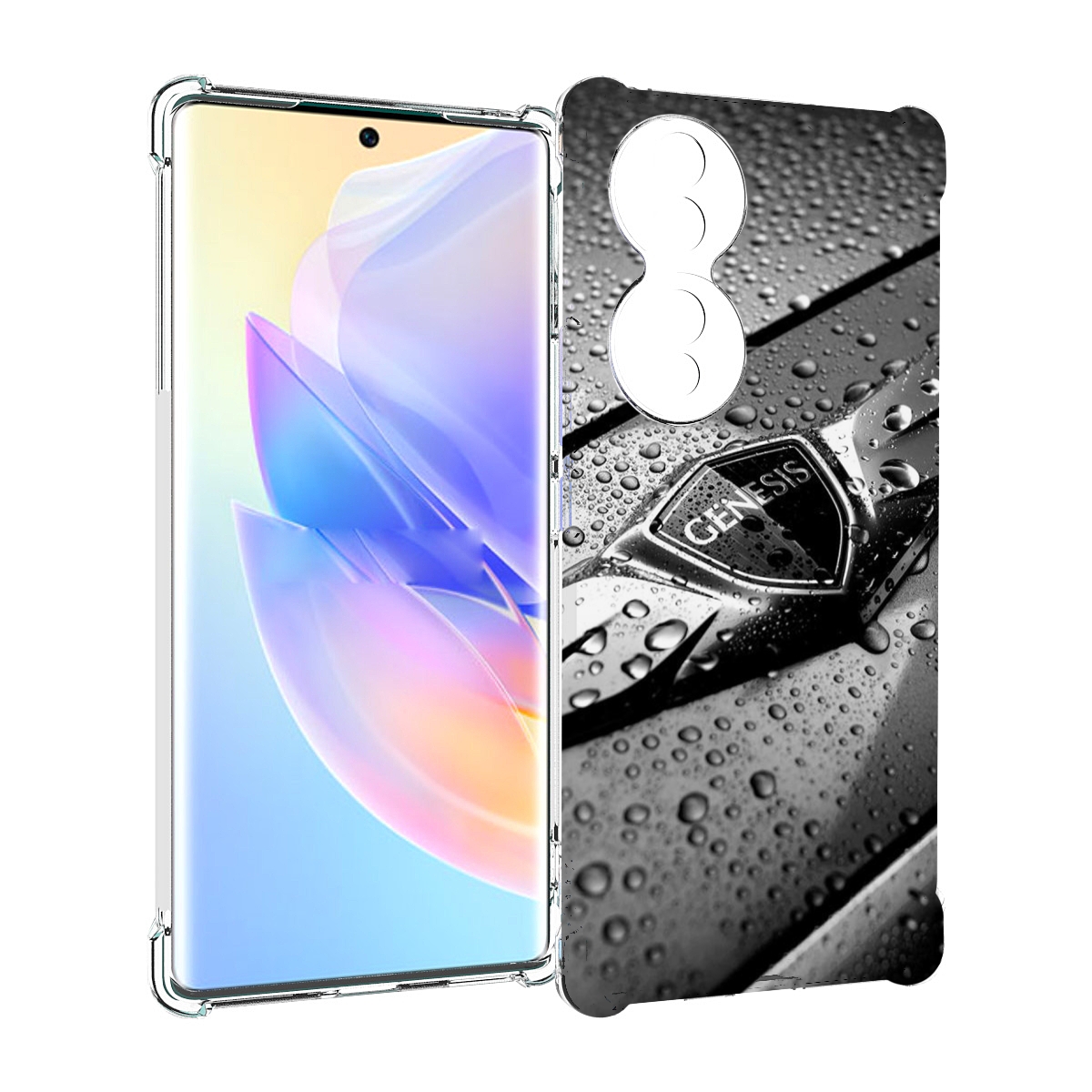 

Чехол MyPads genesis 2 мужской для Honor 70, Прозрачный, Tocco