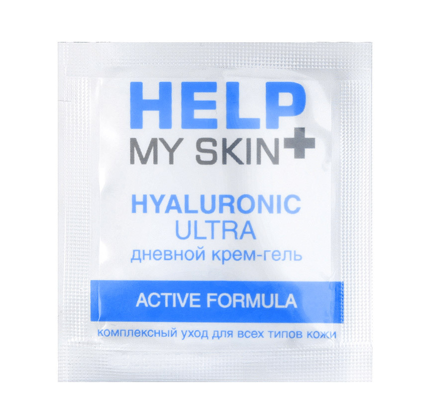 фото Дневной крем-гель help my skin hyaluronic - 3 гр. биоритм