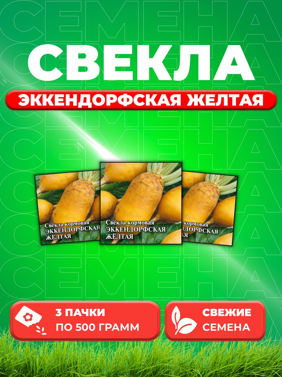 

Семена свекла Гавриш Эккендорфская Желтая 1911882-3 3 уп.