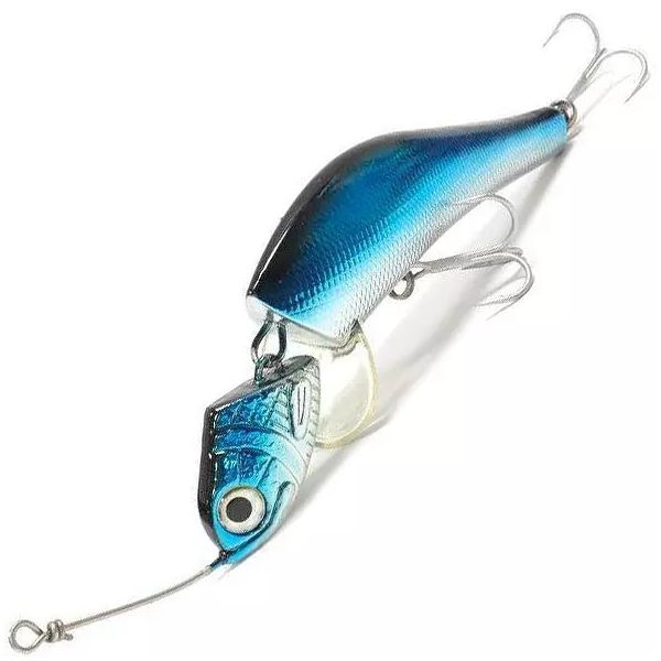

Воблер Wake Jigwobbler 93 г, 150 мм, blue silver, 1 шт., Голубой;серебристый;черный, Jigwobbler