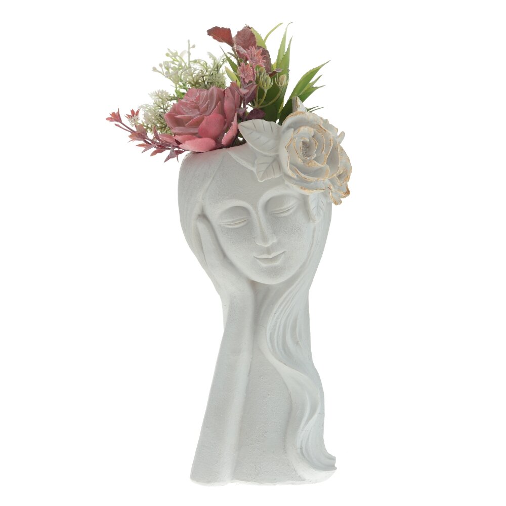 

Ваза с искусственными цветами Remeco Collection 784179, 19х14х38 см
