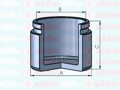 

Поршень суппорта передн.(45mmx46mm)