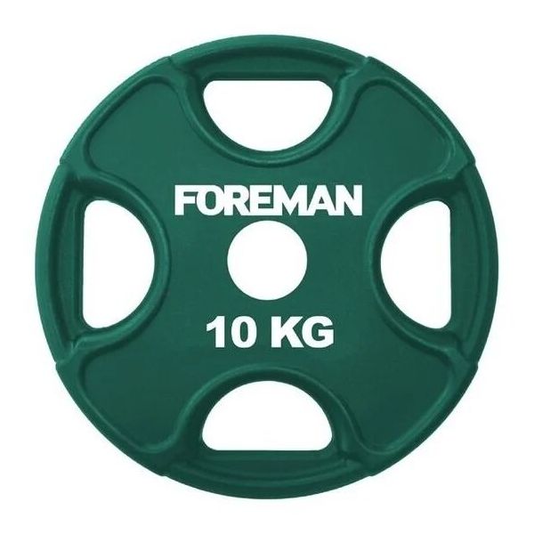 

Диск олимпийский Foreman PRR-10KG зеленый