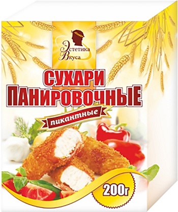 

Сухари панировочные Эстетика вкуса Пикантные 200 г