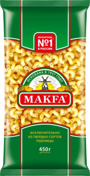 

Макаронные изделия Makfa Витки 400 г
