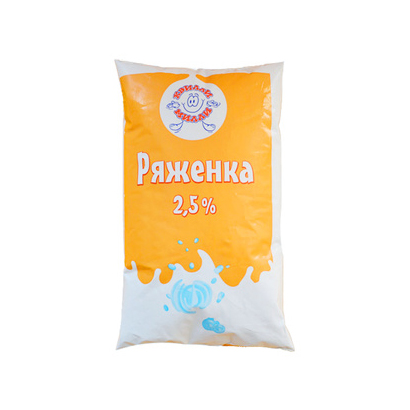 

Ряженка Квилли Милли 2,5% 900 мл