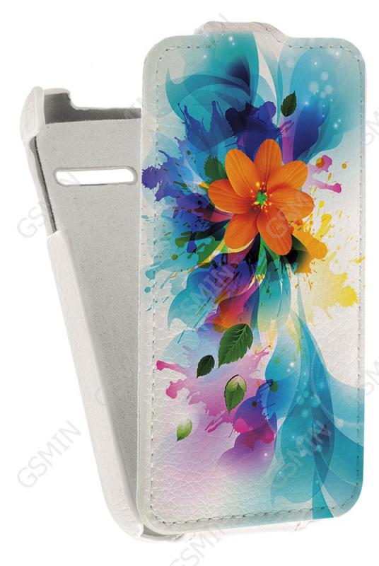 

Чехол Art Case для Alcatel One Touch Pop D1 Дизайн 6, Белый