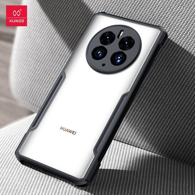

Чехол на Huawei Mate 50 противоударный с усиленными углами XUNDD, Черный