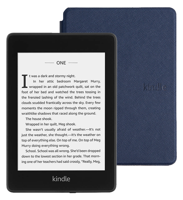 фото Электронная книга amazon kindle paperwhite 2021 8gb special offer с обложкой blue