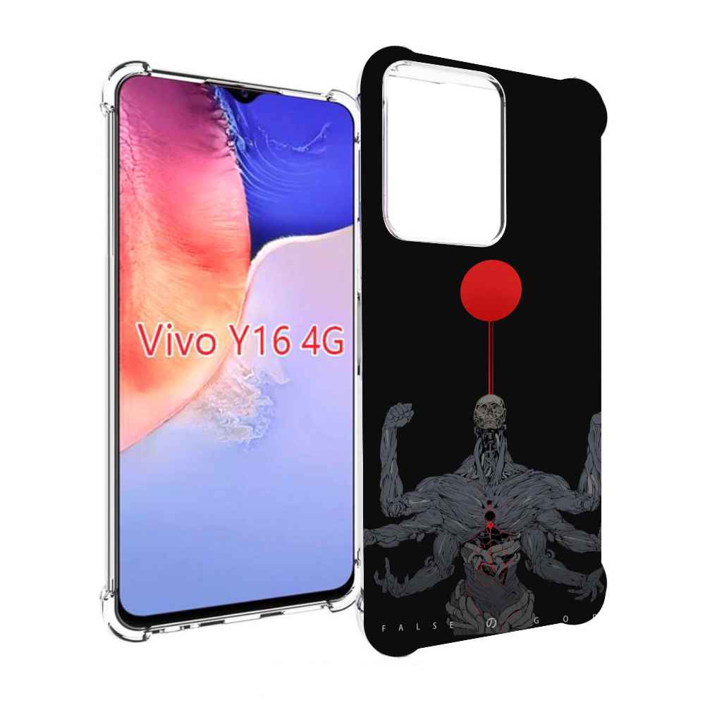 

Чехол MyPads скелет-с-6-руками для Vivo Y16 4G/ Vivo Y02S, Прозрачный, Tocco
