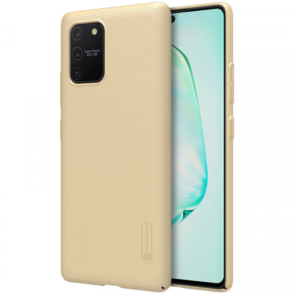 фото Чехол nillkin matte для samsung galaxy a91 / s10 lite (золотой)