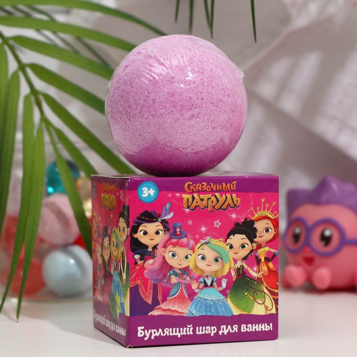 

Бомбочка для ванны СКАЗОЧНЫЙ ПАТРУЛЬ лаванда (фиолетовая), 130 г, Фиолетовый
