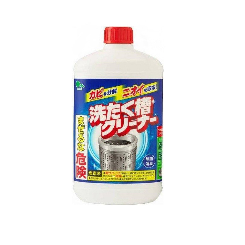 Средство для чистки барабанов стиральных машин Mitsuei жидкое, 550 гр средство для очистки барабана стиральной машины mitsuei 1050 г
