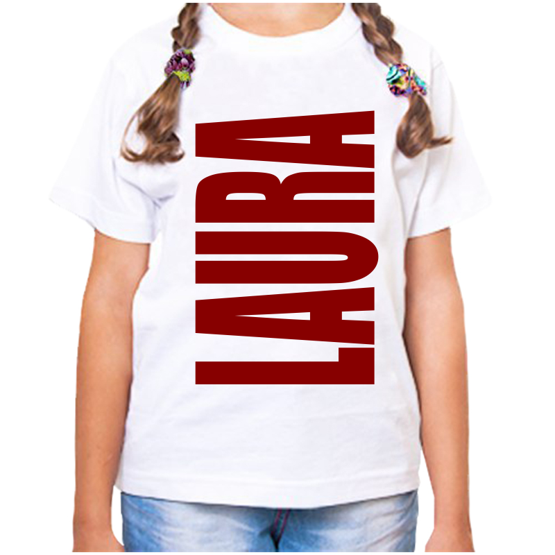 

Футболка девочке белая 32 р-р лаура, Белый, fdd_laura