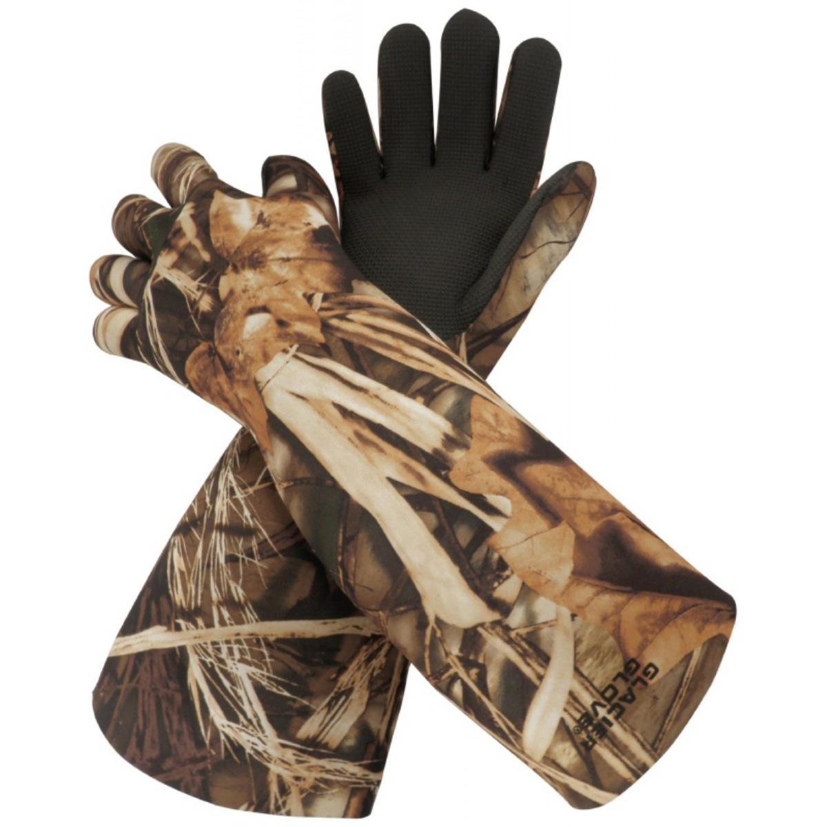 фото Перчатки универсальные для охоты на водоеме realtree max-5, длина 50 см glacier glove