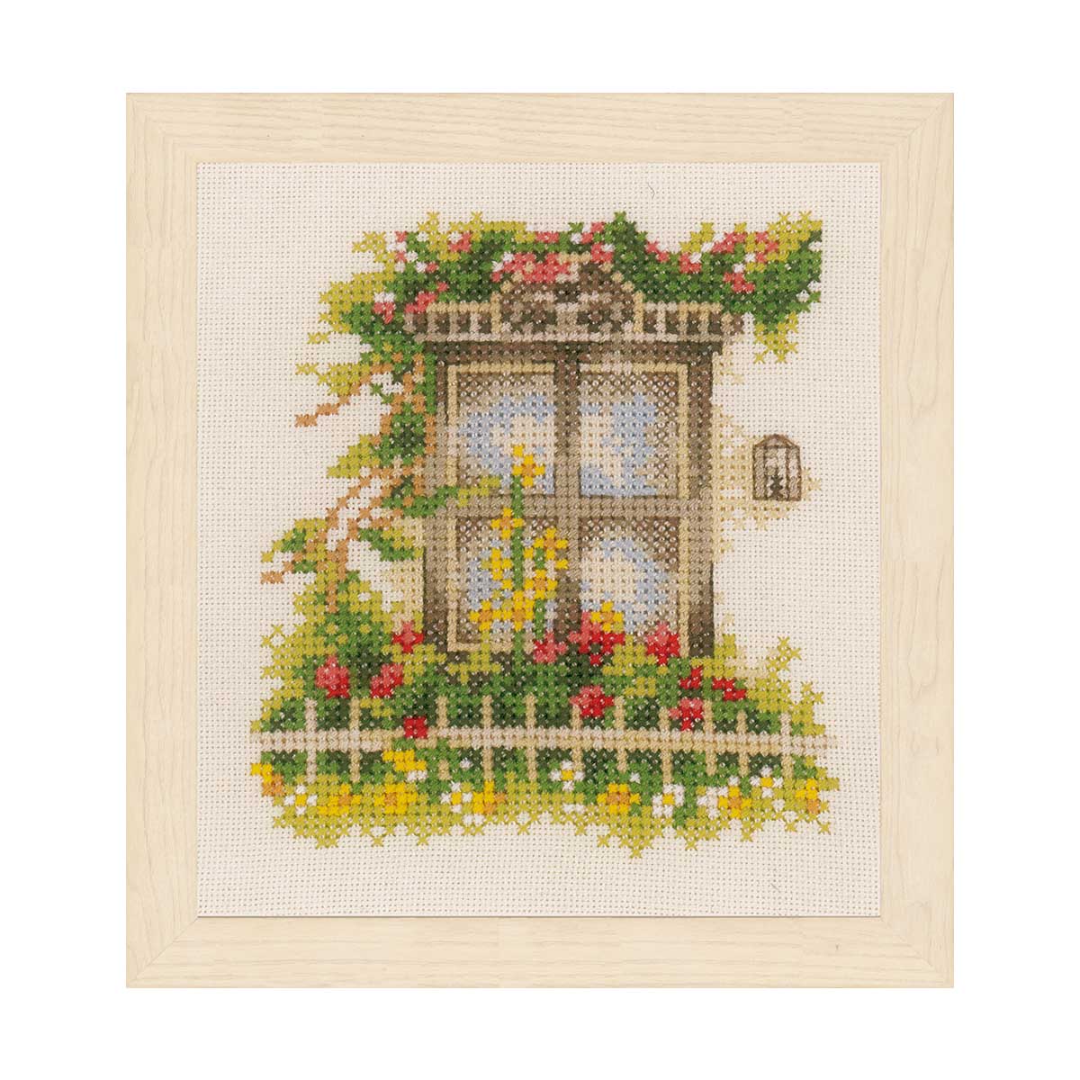 

Набор для вышивания LanArte Окно в цветах - 1 11x12см, 0162523-PN, 0162523-PN