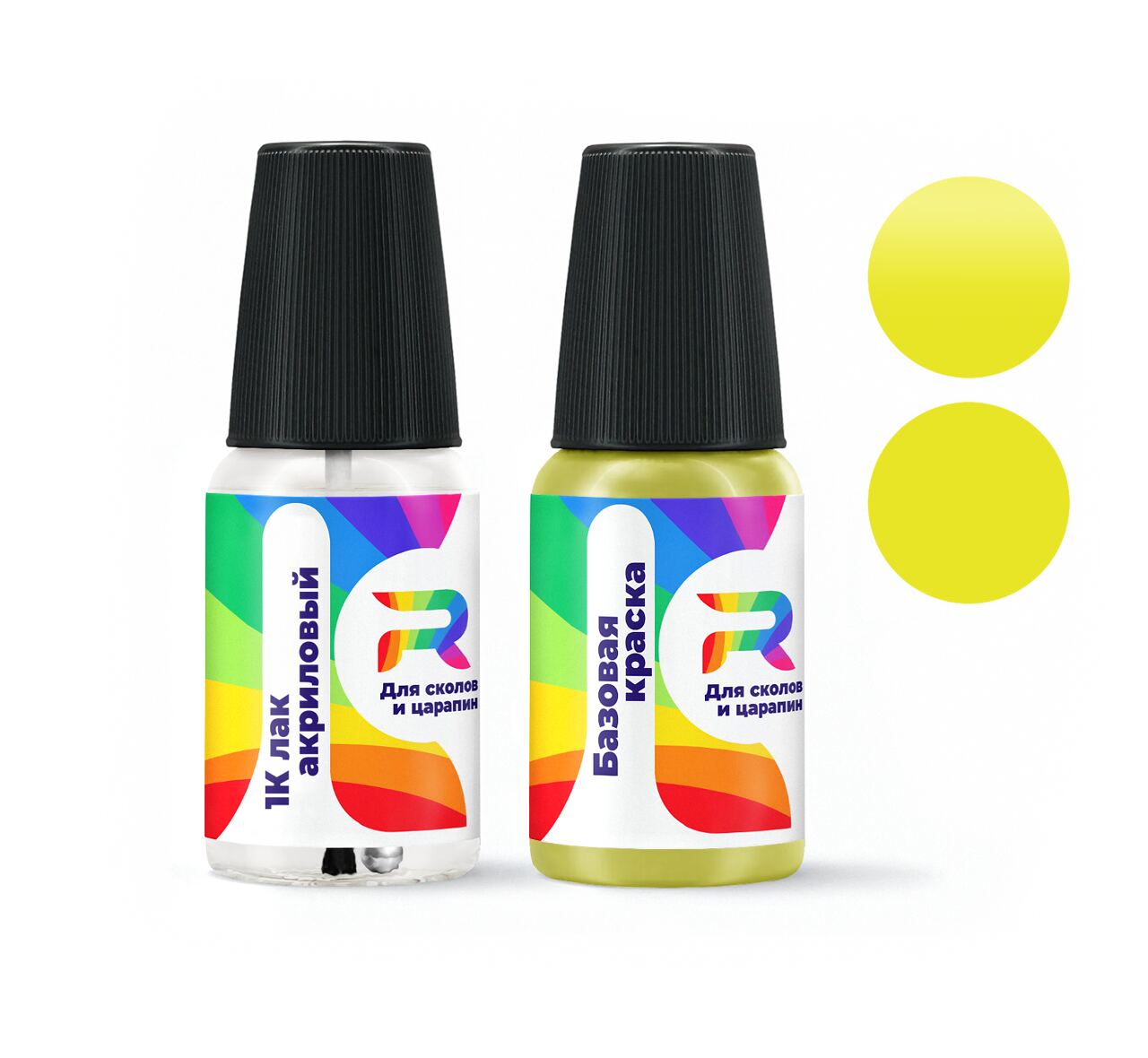 

Подкраска для сколов и царапин авто Fiat 012, Giallo Fluo