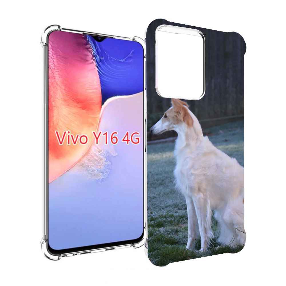

Чехол MyPads русская псовая борзая для Vivo Y16 4G/ Vivo Y02S, Прозрачный, Tocco